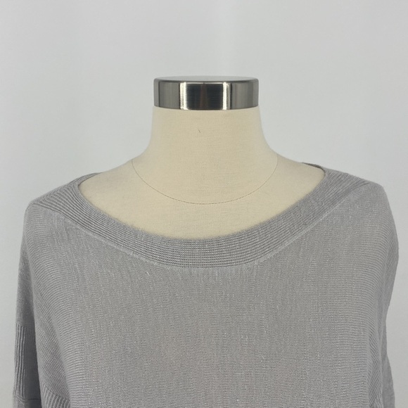 J. Jill Linen Rayon BlendLong Sleeve Crochet Top - Picture 4 of 11